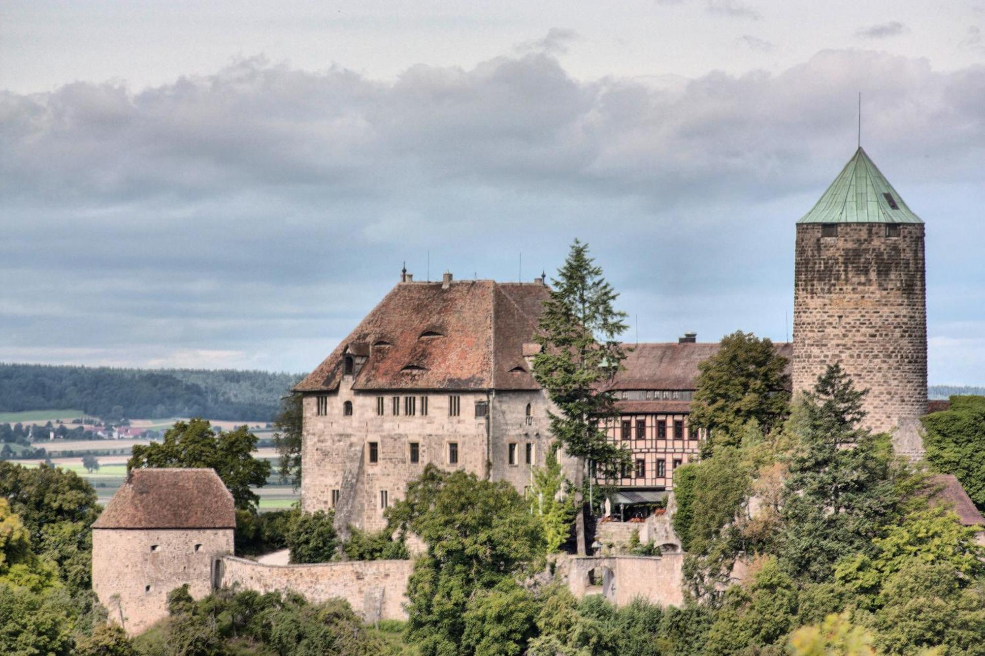 Burg Colmberg Hotel Exterior foto